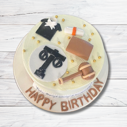 Legal-Themed Cake for a Professional Touch