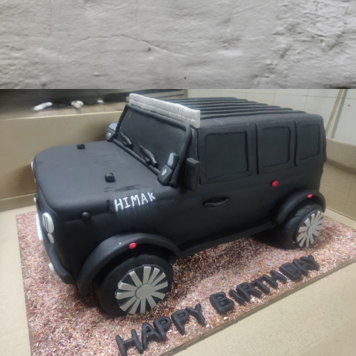 Roadster Ride" SUV-Themed Cake