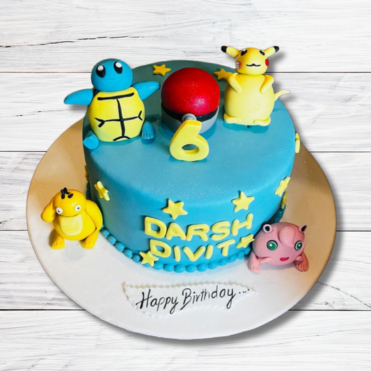 Pokémon Adventure Cake