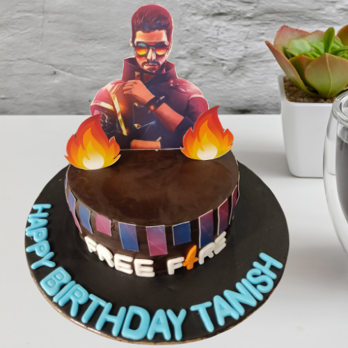 Free Fire Battle Cake