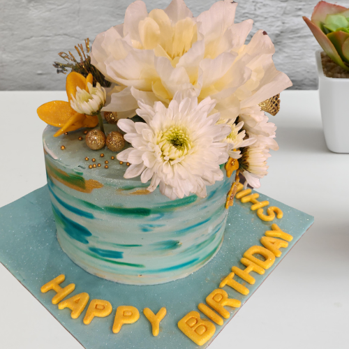 Elegant Floral Cake