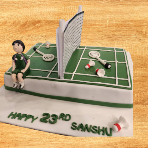 Badminton Passion Cake