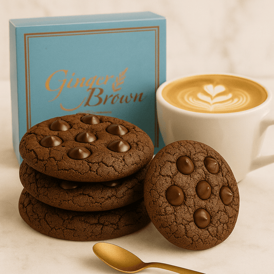 Gooey Double Chocolate Cookies (Pack of 6)