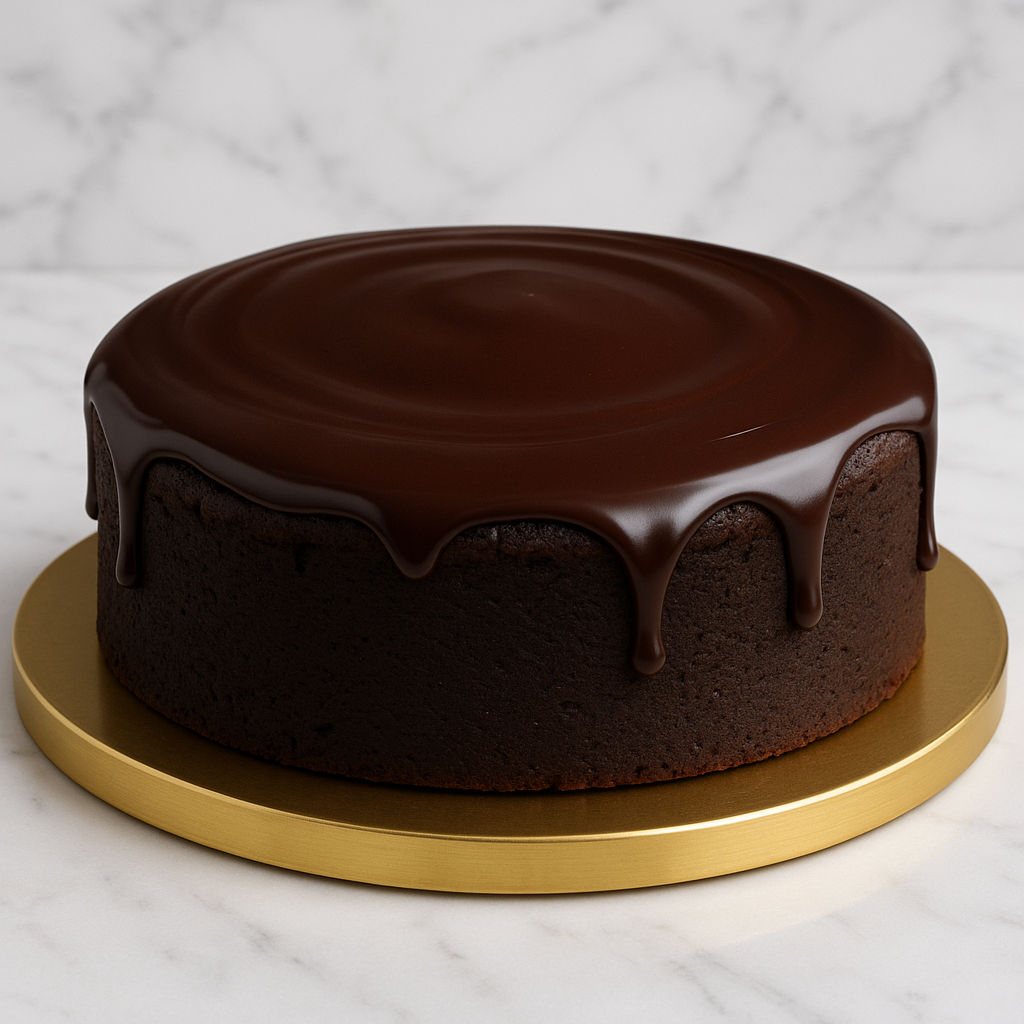 Chocolate Fudge Cake - with Almond Flour