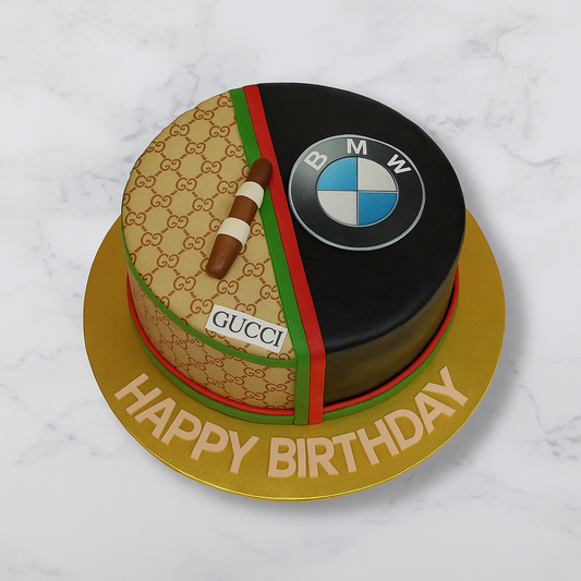 Luxury Lifestyle: A Designer-Inspired Cake