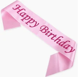 Pink Sash