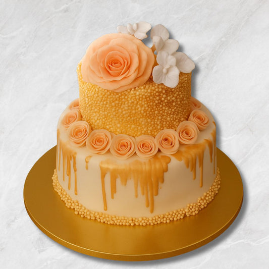 Sweet Congratulations: A Dreamy Wedding Cake