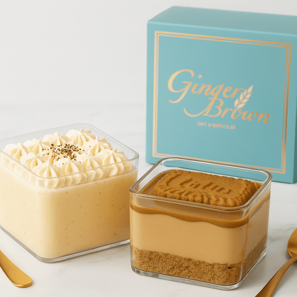 Heavenly Dessert Jars – Tres Leches & Lotus Biscoff